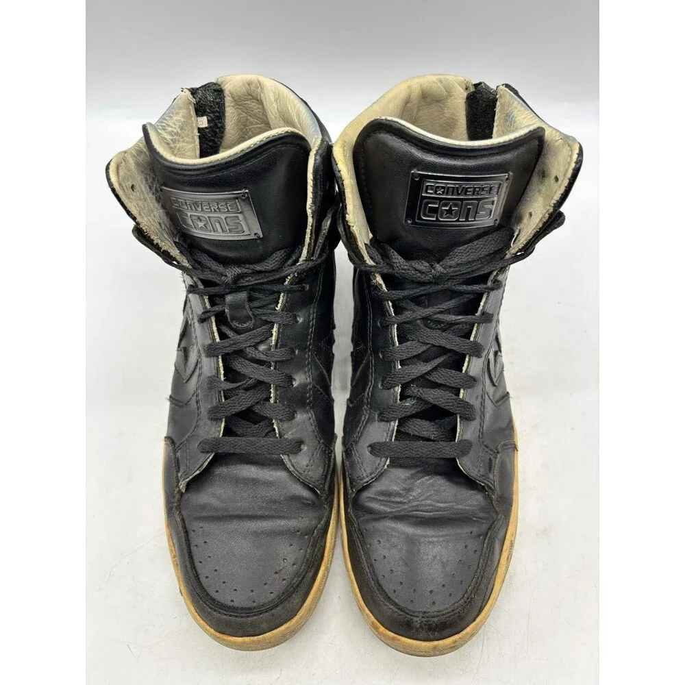 John Varvatos x Converse Weapon Leather Mid Top Shoes SIZE 11 MENS